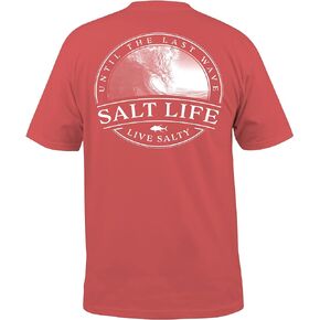 Salt Life Men's Last Wave Short Sleeve Crew Neck Tee