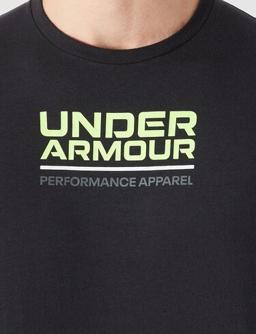 تيشيرت رجالي بأكمام قصيرة وشعار مربع متعدد الألوان من Under Armour in Saudi Arabia