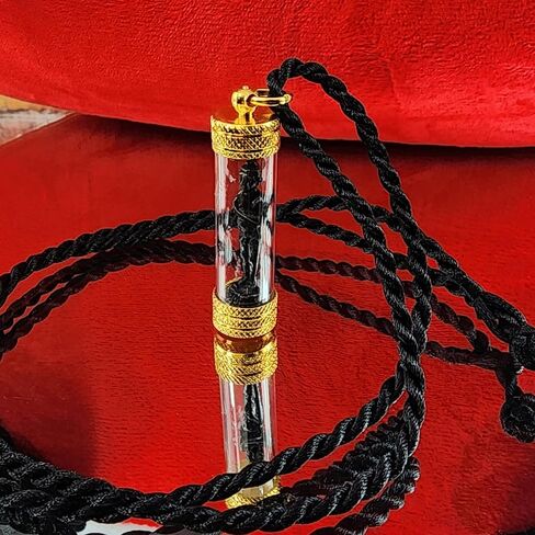 تميمة تايلاندية اي خاي كومان ثونغ سوداء سيام قلادة بوذية للنساء والرجال دلايات المال التايلاندية الشهيرة السحر المبارك البوذيين المباركين كيفية جذب الثروة قلادة جذب المال، غامبل in Kuwait