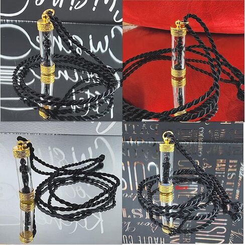 تميمة تايلاندية اي خاي كومان ثونغ سوداء سيام قلادة بوذية للنساء والرجال دلايات المال التايلاندية الشهيرة السحر المبارك البوذيين المباركين كيفية جذب الثروة قلادة جذب المال، غامبل in Kuwait