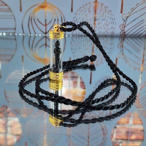 تميمة تايلاندية اي خاي كومان ثونغ سوداء سيام قلادة بوذية للنساء والرجال دلايات المال التايلاندية الشهيرة السحر المبارك البوذيين المباركين كيفية جذب الثروة قلادة جذب المال، غامبل in Kuwait