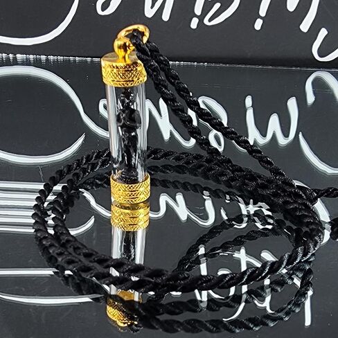 تميمة تايلاندية اي خاي كومان ثونغ سوداء سيام قلادة بوذية للنساء والرجال دلايات المال التايلاندية الشهيرة السحر المبارك البوذيين المباركين كيفية جذب الثروة قلادة جذب المال، غامبل in Kuwait