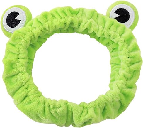 Makeup Headband, Frog Eye Elastic Headband Cute Frog Headband for Face Washing, Hair Band For washing Face,Face Washing Headband in Saudi Arabia