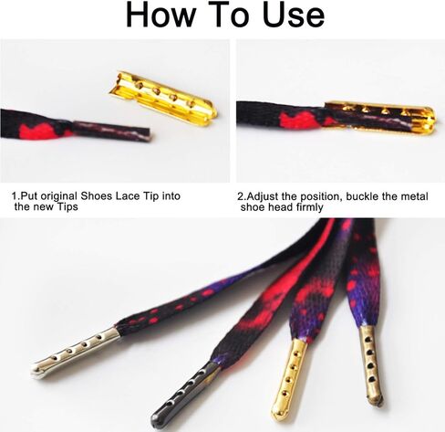 200 قطعة من لاك كيم، مصنوعة من 3 فتحات لرباط حذاء إصلاح، استبدال أطراف دانتيل الحذاء، 423 مم، 4 ألوان in Kuwait