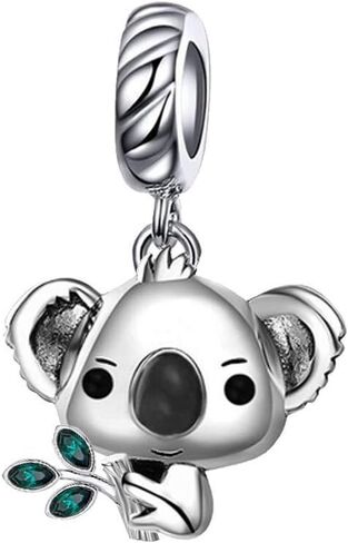 دي دبليو جيه اس يو دلايات خرز كوالا لطيفة جديدة تناسب الاساور الساحرة والقلادة والمجوهرات هدية للنساء in Kuwait