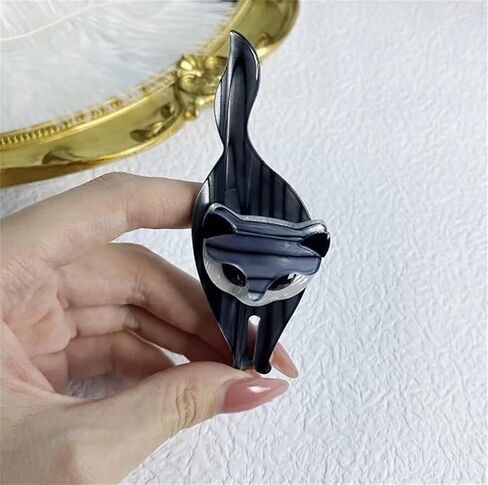 خمر الاكريليك اليدوية مخصص القط دبابيس للنساء الكرتون الحيوان بروش دبوس للنساء الفتيات in Kuwait