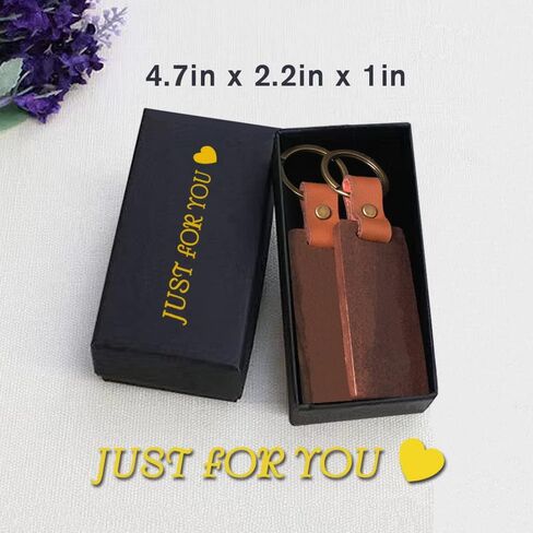 2 Pieces Funny Couple Engraved Wood Key Chain - Boyfriend Gift, Birthday Gift, New Home or Car Key Chain, Valentines Gift, Long Distance Gift, Family Gifts, Lovers Gifts., Walnut, 4.3in x1.2in in Saudi Arabia