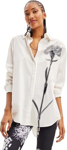 Desigual Women's Woman Woven Shirt Long Sleeve in Saudi Arabia