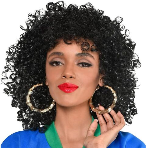 Gold-Plated Metal Bamboo Earrings - (Pkg. Size 5.5" x 5.75") - 1 Pair - Perfect For Streetwear Fashion in Saudi Arabia