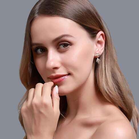 أقراط UFO للنساء، مكعب زركونيا ذهبية سبيسفينة فضاء متدلى لا يسبب الحساسية، أقراط فضاء مجوهرات الكوكب هدايا مضحكة للبنات, معدن, غير معروف in Kuwait