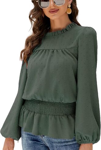 MISSKY womens Womens Mock Neck Blouse Blouse in Kuwait