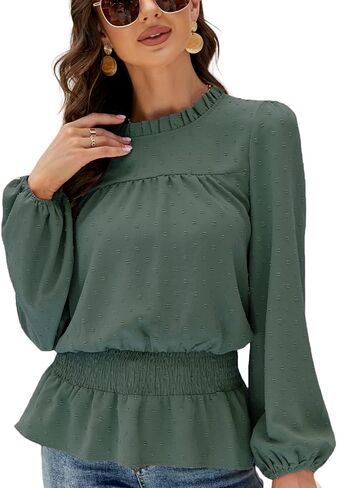 MISSKY womens Womens Mock Neck Blouse Blouse in Kuwait