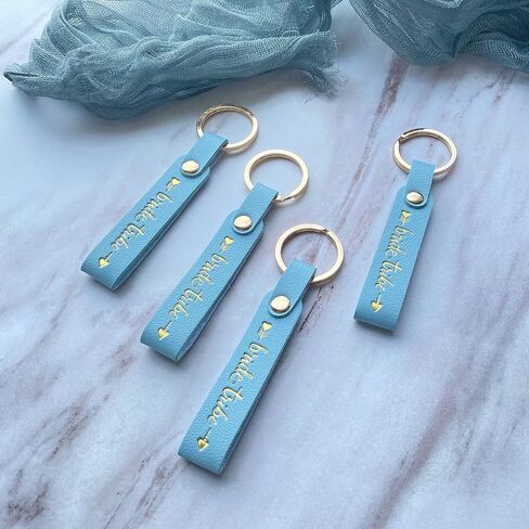 PartyGifts&Beyond Bride Keychains 10 Pack, Bridesmaid and Bride Tribe Keychains for Bachelorette party or Wedding Gift in Saudi Arabia