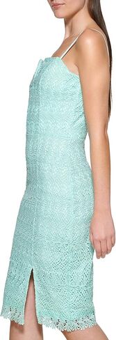 GUESS Women's Sleeveless Chemical Lace Mini Dress in Saudi Arabia