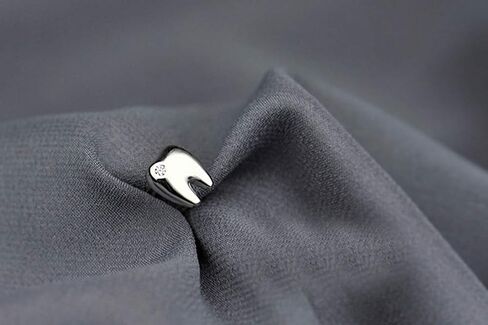 2 Pairs Cute Tooth Stud Earrings for Women Men Fashion Funny Tiny Crystal Tooth Earrings Set Jewelry for Gift Dental Student Dentist Dental Assistant Gift in Saudi Arabia