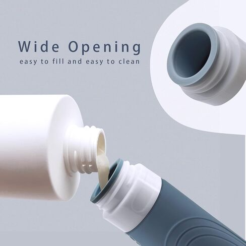 Travel Bottles for Toiletries, 5 Pcs Tsa Approved Toiletry Bottles Travel Size Bottles, 3oz Silicone Travel Size Containers, Leak Proof Shampoo and Conditioner Bottles Travel Accessories in Saudi Arabia