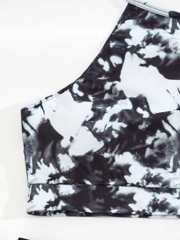 SOLY HUX Bikini Sets for Women Tie Dye Halter High Waisted Bikini Bathing Suits 2 Piece Swimsuit in Saudi Arabia