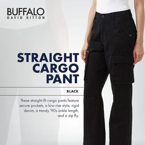 Buffalo David Bitton Women's Straight Cargo in Saudi Arabia