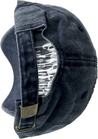 Embroidered Happy Camper Baseball Cap Distressed Dad Hat for Men Women in Kuwait