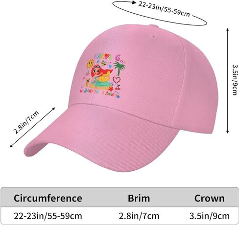 TIANMEIJIA Manana sera Bonito Hat Karols G Hat Adjustable Baseball Cap Unisex Concert Hat Hip Hop Hat in Saudi Arabia