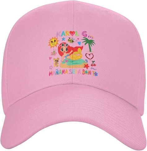 TIANMEIJIA Manana sera Bonito Hat Karols G Hat Adjustable Baseball Cap Unisex Concert Hat Hip Hop Hat in Saudi Arabia