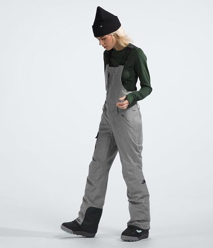 THE NORTH FACE Women's Freedom Bib (Standard and Plus Size), TNF Medium Grey Heather, TNF Medium Grey Heather X-Large Regular in Saudi Arabia