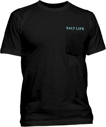 Salt Life Men's Last Wave Short Sleeve Crew Neck Tee in Saudi Arabia
