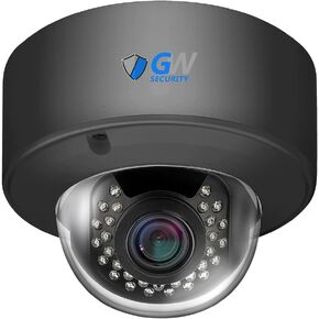 GW Security 4K 8MP 5X Optical Zoom Outdoor/Indoor PoE IP Microphone 2.7-13.5mm Motorized Lens Dome Security Camera, Human/Vehicle Detection (GW807501M)