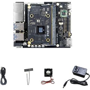 youyeetoo Licheepi 4A RISC-V Single Board Computer - RISC-V Laptop CPU TH1520 @ 2.0 GHz - 4 Tops @ INT8 (1GHz)- 8GB/16GB RAM- 32GB/128GB eMMC (Pi 4A 16+128GB)