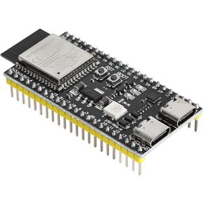 ESP32 S3 Development Board ESP32-S3-DevKitC-1-N8R8 Cores Microcontroller Processor with Wi-Fi and BLE Functions ESP32-S3-WROOM-1 ESP32-S3 WiFi + Bluetooth MCU Module, Dual Type-C Hat
