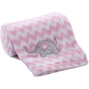 CREVENT 30''X40'' Cute Cozy Fluffy Warm Baby Blanket for Girls Boys Infants Toddlers' Bedding Crib Cot Stroller, Baby Shower Birthday Newborn's Gift Grey- Baby Bear
