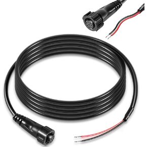 PC 12 Power Cord 6' Power Cable Fit for Humminbird SOLIX and Onix Series Fish Finders 720085-1 (6 Foot)