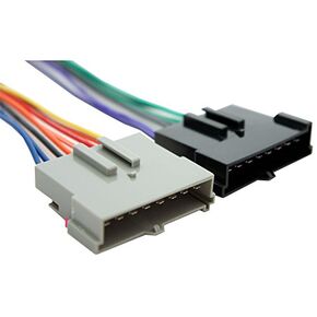 Harmony Audio HA-701770 Compatible with Ford Mercury Multi Model Factory Stereo to Aftermarket Radio Harness Adapter