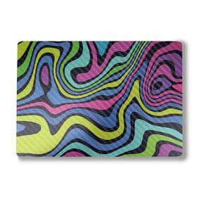 Glossy Glitter Laptop Skin Compatible with Surface Laptop 7 15" (2024) - Surreal Vision - Premium 3M Vinyl Protective Wrap Decal Cover - Easy to Apply | Crafted in The USA by MightySkins