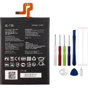 New Rechargeable Battery BL-T35 Compatible G00gle Pixel 2 XL 6.0 with Tools