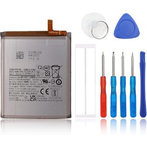 Replacement Battery Compatible with Samsung Galaxy S22 Ultra 5G SM-S908 EB-BS908ABY with Toolkit