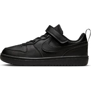 Nike Court Borough Low Recraft (DV5457-004, Black/Bronzine/Light Armory Blue/Playful Pink) Size 3