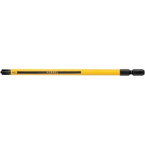 VESSEL PS161110 Ball Grip Replacement Bit with Coated Tube for Prami Screws +1 x φ4 x φ4.5 x 110 mm 1 Piece