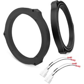 6.5 Inch Front Rear Door Speaker Adapter Fit for Ford Fusion Transit Focus Edge Fiesta Mondeo Mk4 6-1/2 Aftermarket Speaker Adapter