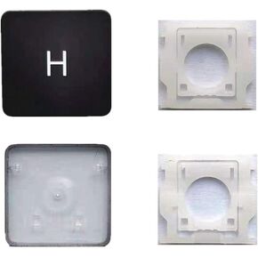 Replacement Individual H Key Cap and Hinges are Applicable for MacBook Pro/Air A2141 A2251 A2289 A2179 A2337 A2338 A2442 A2485 A2779 A2780 A2941 A2918 A2992 A2681 A2941 2019-2023 Year