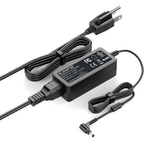VHBW 40W AC Adapter Charger Replacement for Samsung ATIV Book 9 NP900X3C NP900X3D NP900X3E NP900X3K NP900X3G NP930X5J NP940X3L NP940X3K XE500C21 XE550C22 PA-1400-24 PA-1400-96 Power Cord Supply