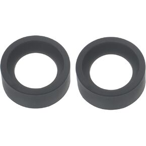 FDXGYH 2 Pcs Eyepiece Eye Cup Soft Rubber Eyepiece Cover Guard for 32-36mm Stereo Microscope Telescope