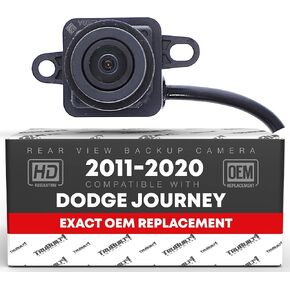 Rear View Backup Camera - Compatible with 2011-2020 Dodge Journey - Reverse Park Assist Camera Replacement - OEM 56054158AG, 56054158AB, 56054158AC, 56054158AD, 590-143, CH1960102