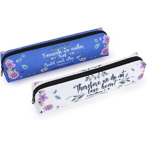 Mr. Pen- Pencil Pouch for Bible Study, 2 Pack, Small Pencil Case, Pen and Highlighter Case, Pencil Bag, Pencil Cases for Gifts, Bible Study Supplies, Pen Case, Bible Journaling Supplies
