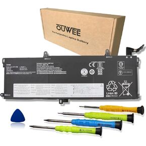 L18M3P71 L18L3P71 L18S3P71 Laptop Battery Replacement for Lenovo ThinkPad T590 P53S ThinkPad T15 P15s 1st Gen Series SB10K97650 02DL012 SB10K97649 02DL011 5B10W13913 5B10W13914 11.52V 57Wh in Kuwait