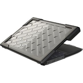 Gumdrop SlimTech Laptop Case Fits Lenovo 100e | 100w Gen 4 (Clamshell) Rugged Drop Tested Shockproof Lightweight Reliable Device Protection for Kids K-12 Students School Office or Business Use - Black