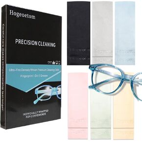 Microfiber Cleaning Cloths，Superior Glasses Cloth, Camera Lens Cleaning Cloths, Laptop, Phone, Tablet,Screens & More (Pack of 12)