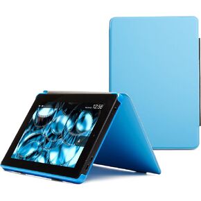 حافظة واقفة رفيعة مناسبة لجهاز امازون فاير اتش دي 7، باللون الأزرق in Kuwait
