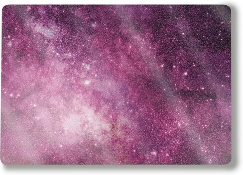 Glossy Glitter Laptop Skin Compatible with Surface Laptop 7 15" (2024) - Green Stars - Premium 3M Vinyl Protective Wrap Decal Cover - Easy to Apply | Crafted in The USA by MightySkins in Kuwait
