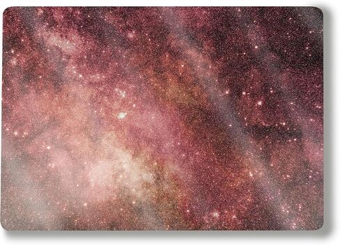 Glossy Glitter Laptop Skin Compatible with Surface Laptop 7 15" (2024) - Green Stars - Premium 3M Vinyl Protective Wrap Decal Cover - Easy to Apply | Crafted in The USA by MightySkins in Kuwait